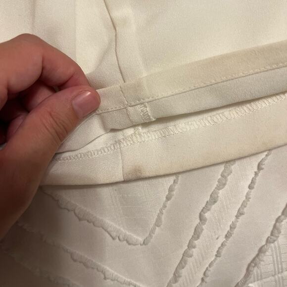 Revolve NBD White Nicolina Cutout Sequin Embellished Formal Gown Size XS - Picture 13 of 16